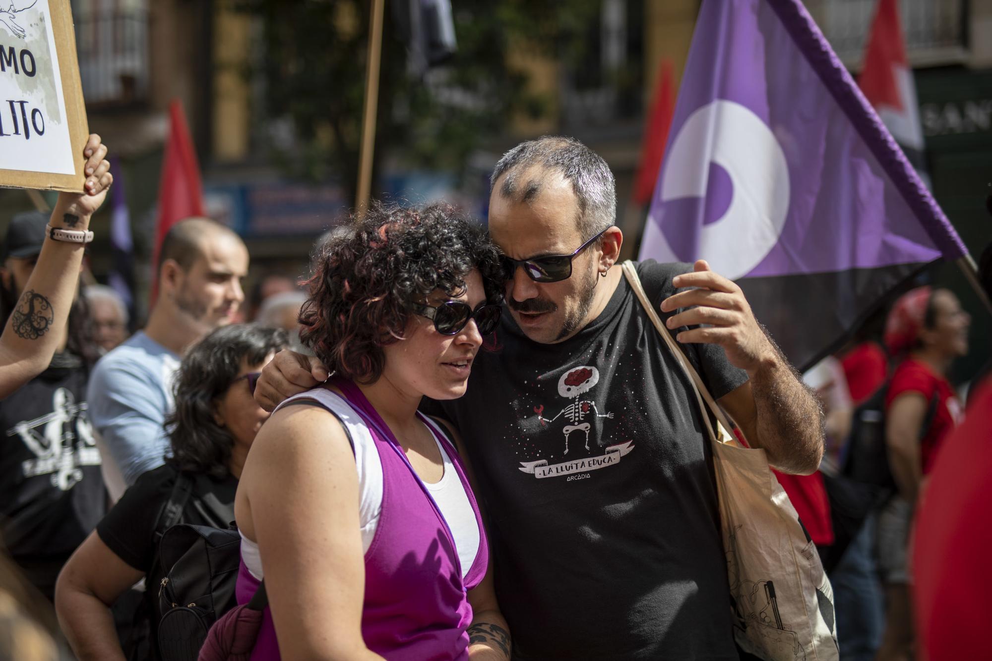 Manifestacion solidaridad La Suiza - 6